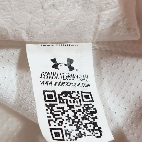 Under Armour Womens Sleeveless Athletic T-Shirt Heat Gear White Size Medium - Picture 6 of 8